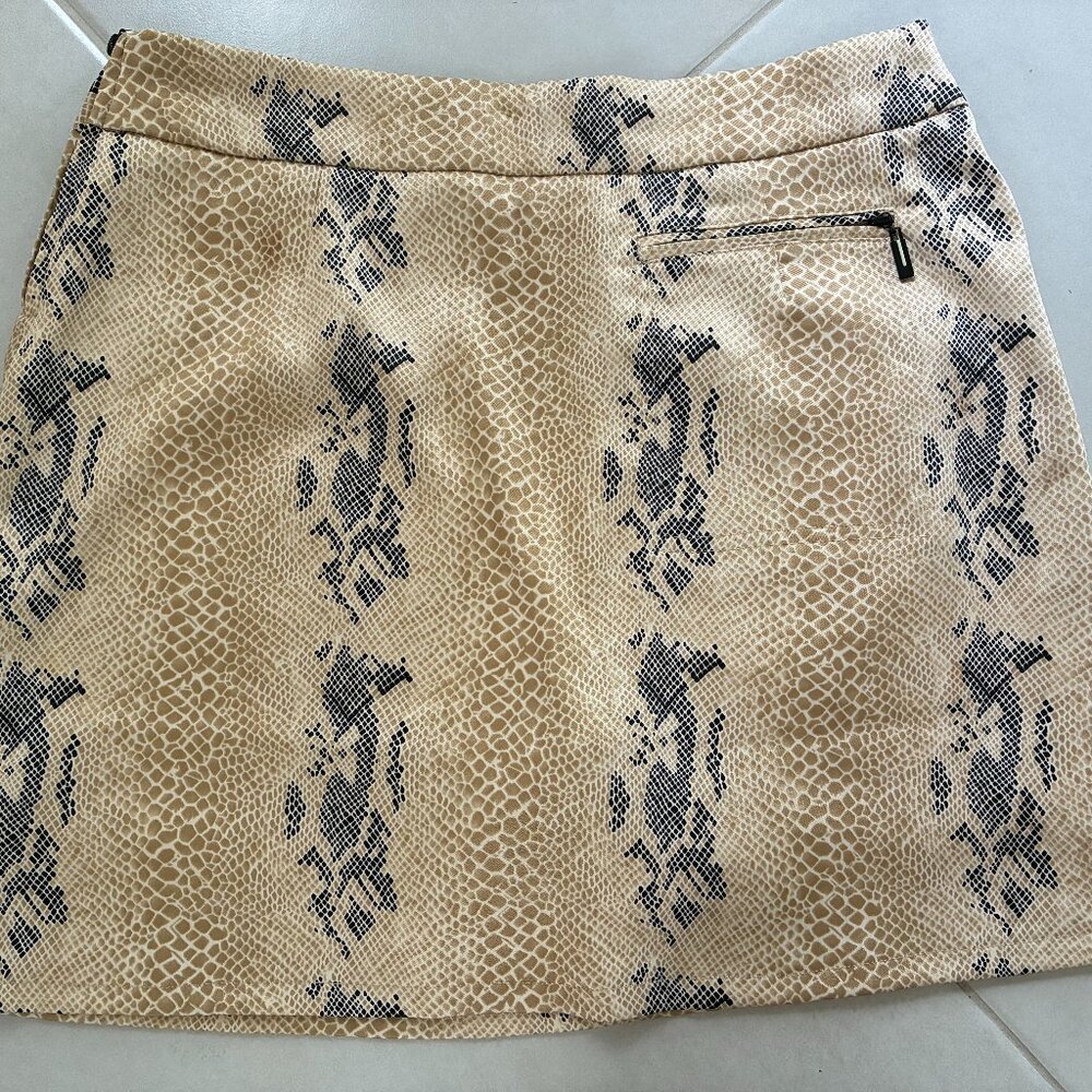 Jamie Sadock Golf Skort - Size 12 snake print